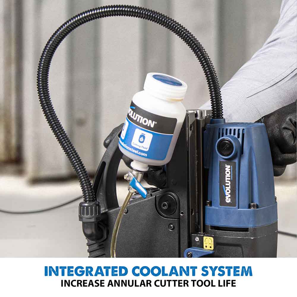 Evolution S28MAG: 1-1/8 in. Magnetic Drill With Carry Case