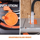RAGE5-S: Multi-Material Cutting Table Saw With 10 in. Blade - Evolution Power Tools LLC