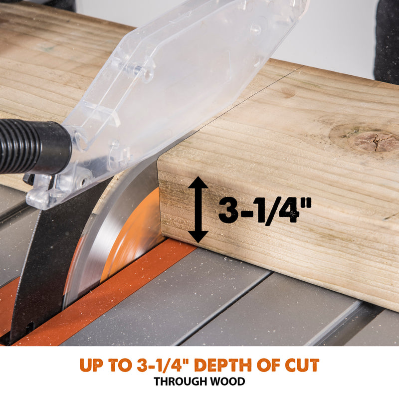 RAGE5-S: Multi-Material Cutting Table Saw With 10 in. Blade - Evolution Power Tools LLC