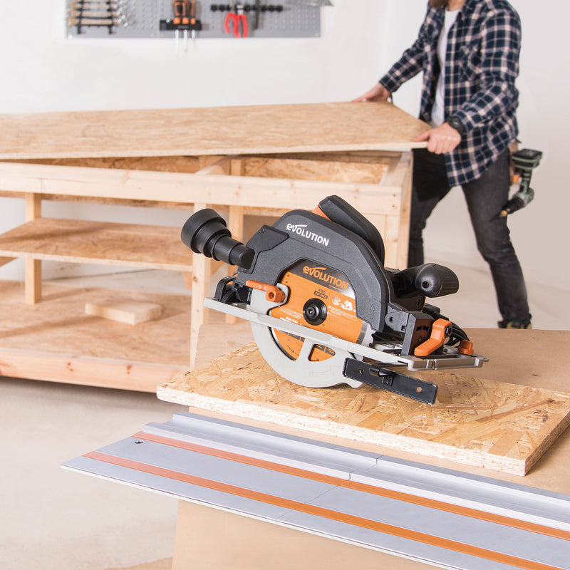 MULTIFUNCTIONAL CIRCULAR SAW WITH BATTERY R165CCS-LI INCL. SAW BLADE - Evolution  Power Tools Benelux