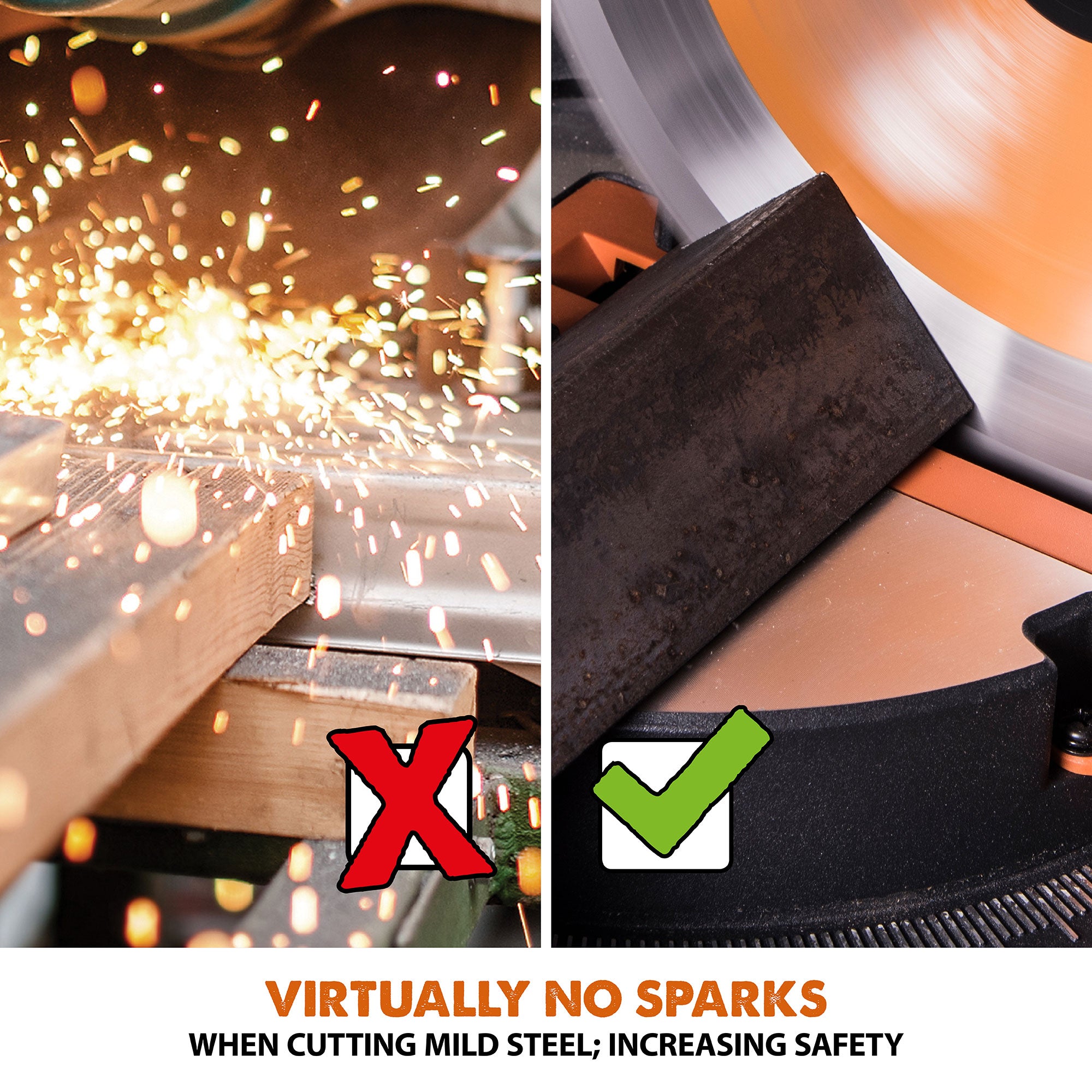 Evolution R255SMS+: Single Bevel Sliding Miter Saw With 10 in. Multi-Material Cutting Blade