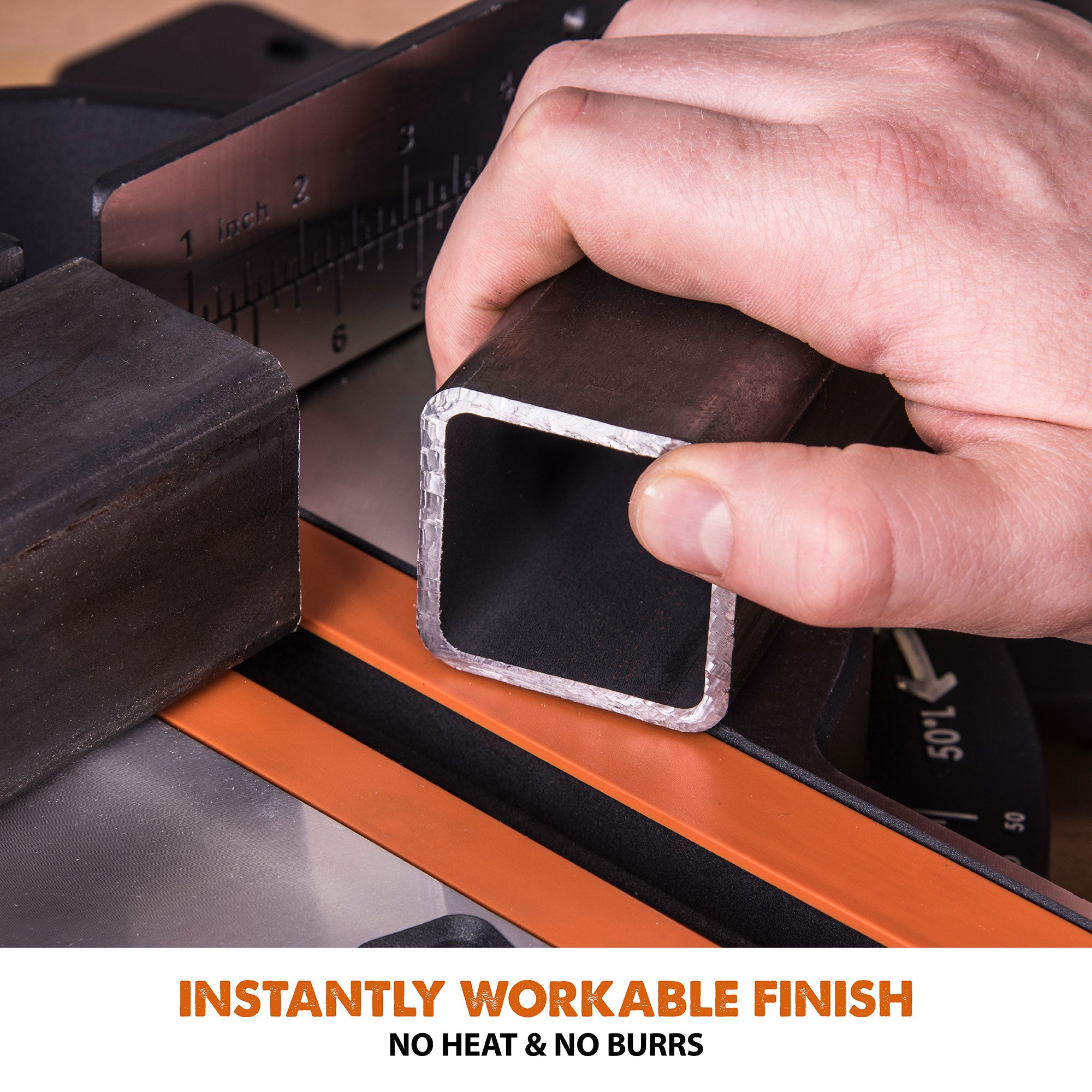 Evolution R255SMS+: Single Bevel Sliding Miter Saw With 10 in. Multi-Material Cutting Blade