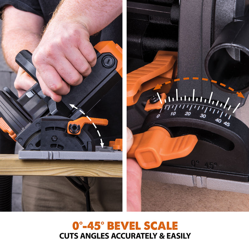 R185CCSX: Multi-Material Cutting Circular Saw 7-1/4 in. Blade - Evolution Power Tools LLC