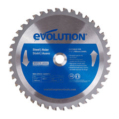 Evolution 185BLADEST | 7-1/4 in. | 40T | 20mm Arbor | Mild Steel and Ferrous Metal TCT Blade