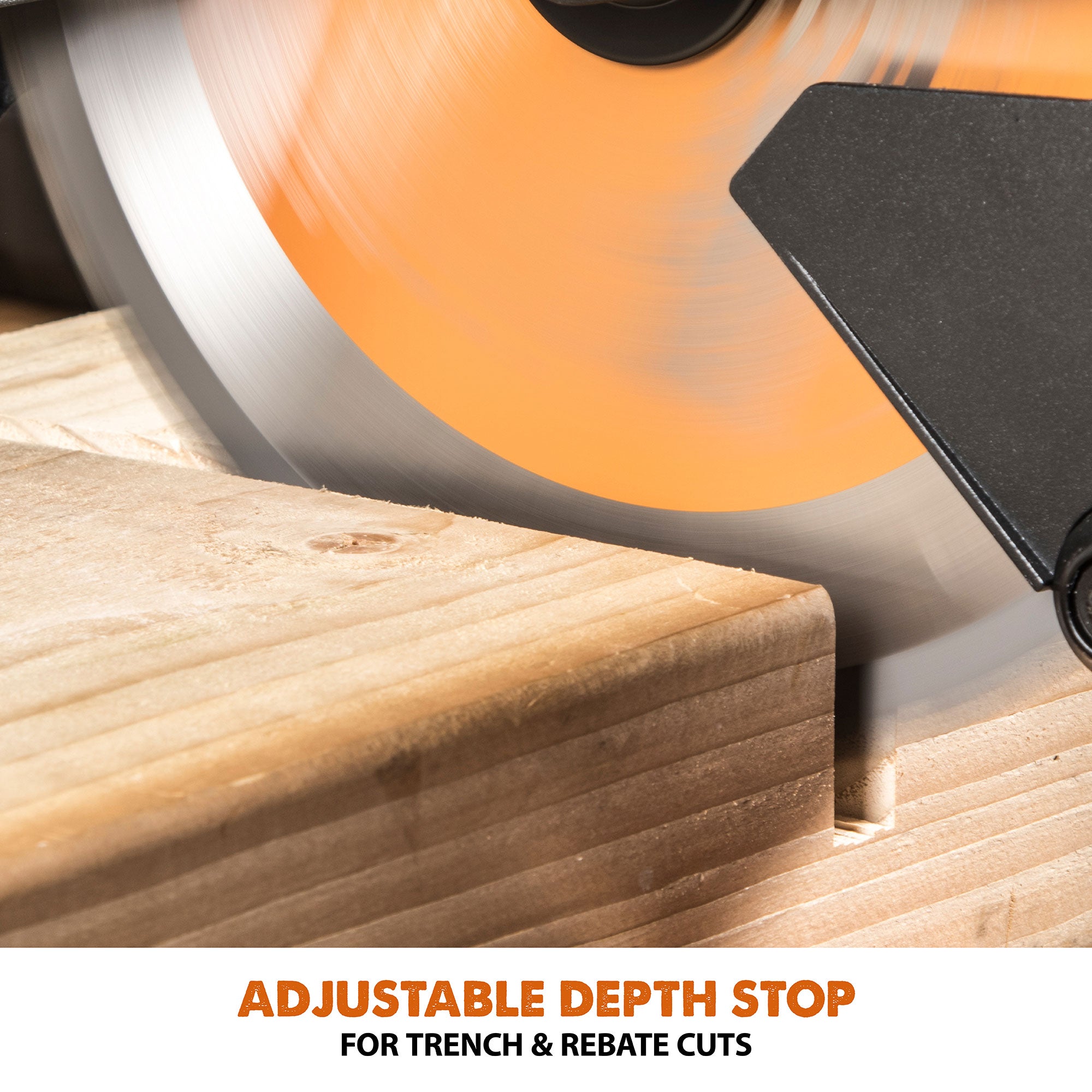 Evolution R255SMS+: Single Bevel Sliding Miter Saw With 10 in. Multi-Material Cutting Blade