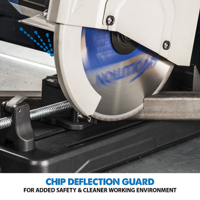 Evolution S355CPSL: Metal Cutting Chop Saw With 14 in. Mild Steel Blade ...