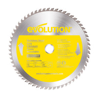 Evolution 10BLADESSN | 10 in. | 66T | 1 in. Arbor | Stainless Steel TCT Blade