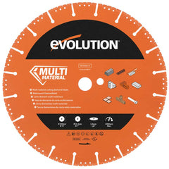 Evolution MD300SEG-CS | 12 in. | Segmented Edge | 1 in. Arbor | Multi-Purpose, Metal Cutting Diamond Blade