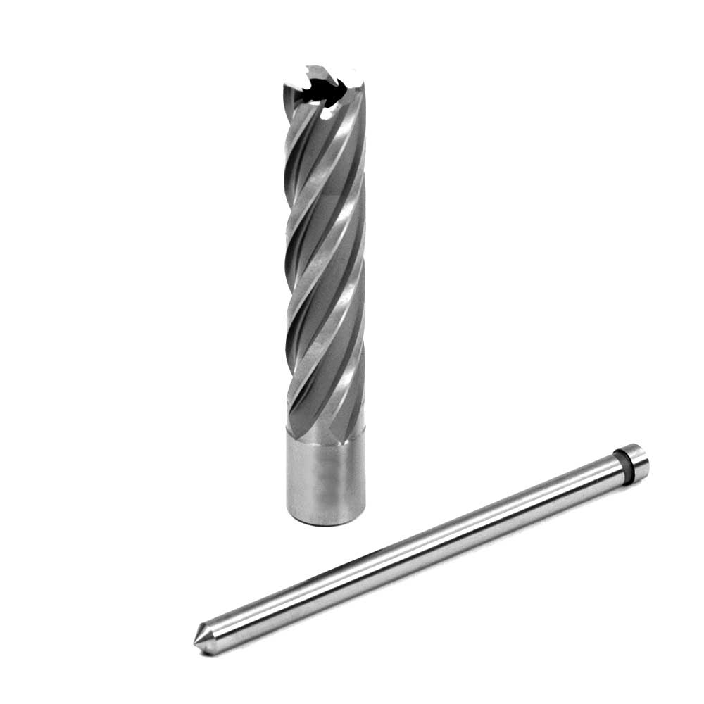 Evolution CC106X - 1-1/16 in. Width x 3 in. Depth Annular HSS Cutter with 3/4 in. Weldon Shank and Pilot Pin included