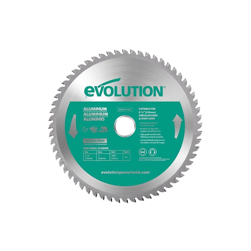 Evolution Power Tools RAGE255Blade Multi-Purpose Cutting Blade for RAGE3,  10-Inch - Circular Saw Blades 