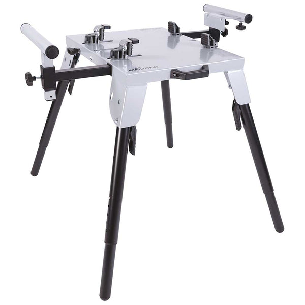 Evolution Universal Chop Saw Stand With Telescopic Arms and Folding Legs (Refurbished Like New)