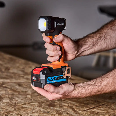 Evolution Router Light Evolution Cordless R1000TOR-Li 1000 Lumen Torch Light 20v Li-Ion EXT ...