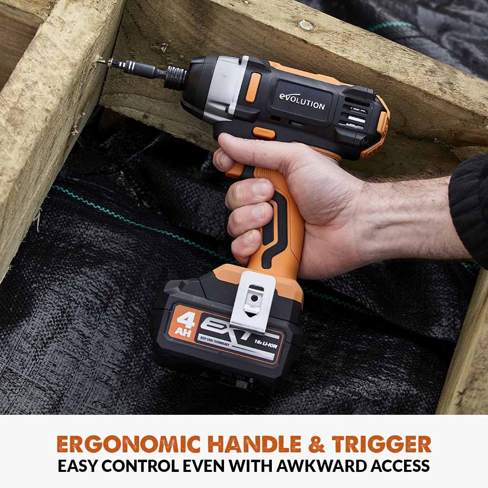 Evolution Cordless R180IDR-Li Impact Driver 20V Li-Ion EXT