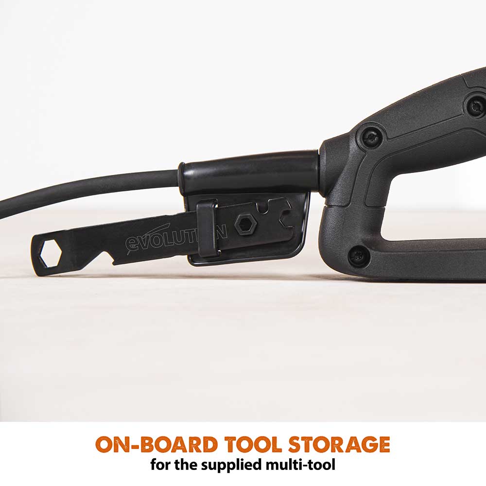 Evolution R255DCT | 10 in. | Electric Concrete Saw | Premium Diamond Blade Included