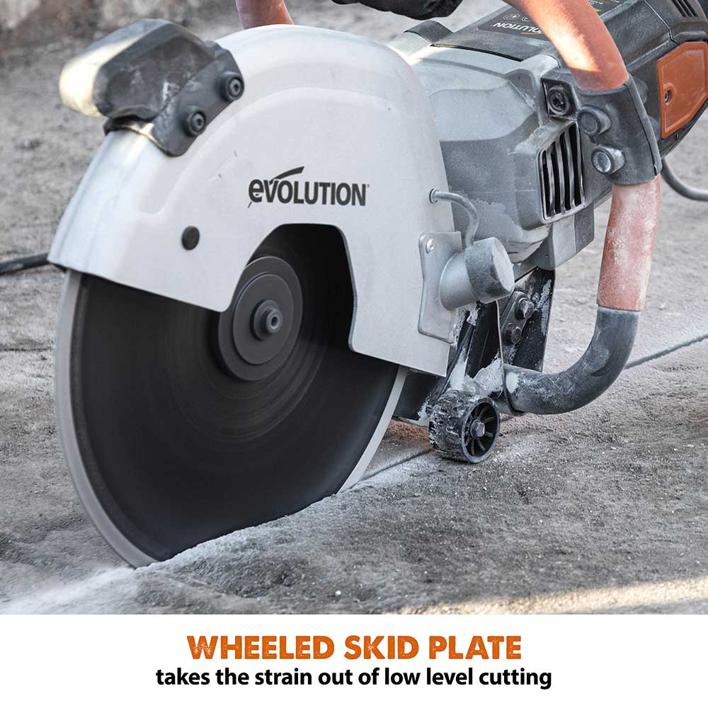 Evolution R300DCT | 12 in. | Electric Concrete Saw | Diamond Blade Included