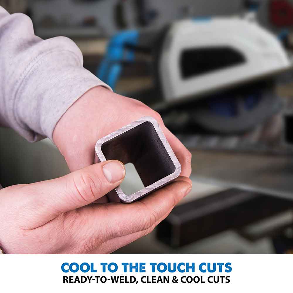 Evolution S210CCS: Metal Cutting Circular Saw with 8-1/4 in. Mild Steel Cutting Blade and Chip Collection