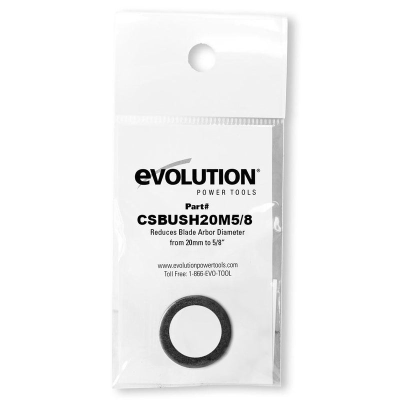 Evolution Circular Saw Blade 25/32 In. to 5/8 In. Arbor Reduction Ring