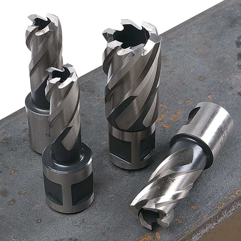 Evolution 6pc 1 In. Depth Annular HSS Mag Drill Cutter Set 9/16 To 1 ...