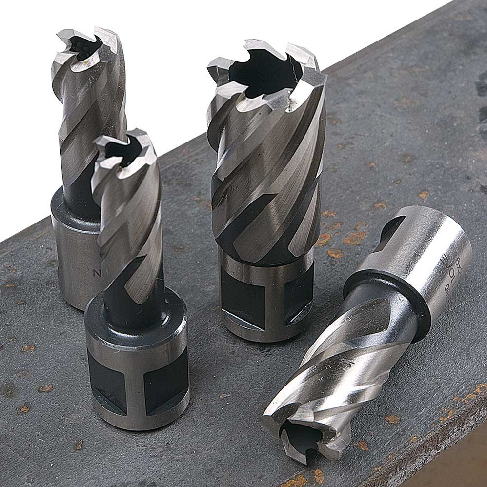 Premium Annular Cutters with 3/4 Inch Weldon Shank and Cutter Sets ...
