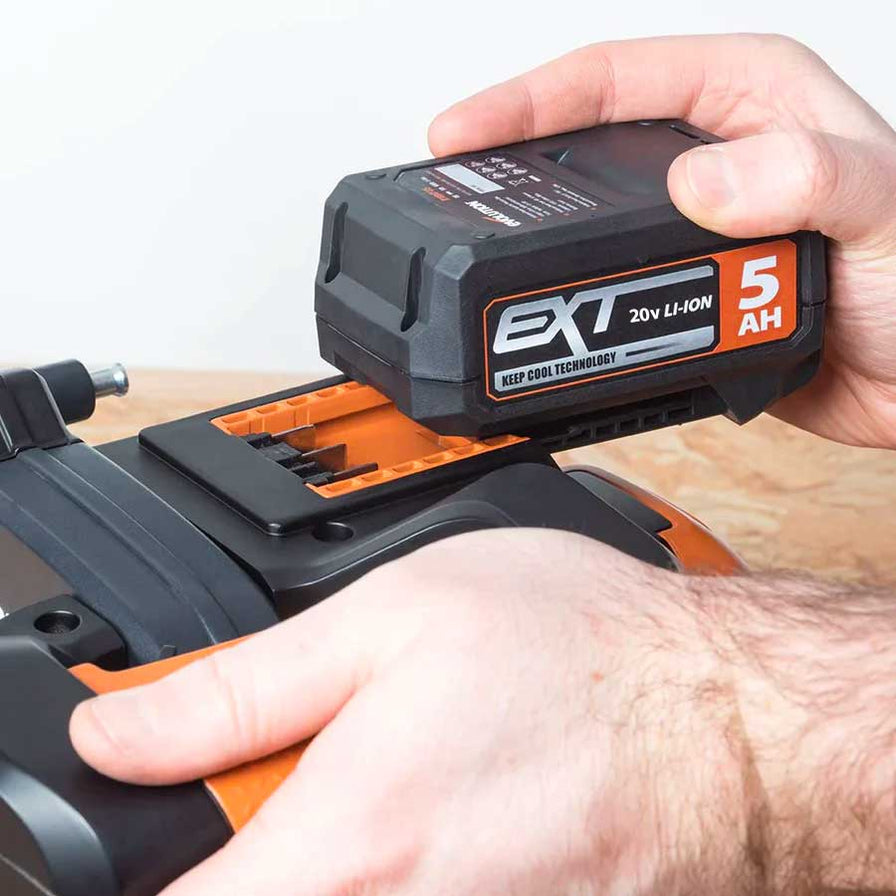 Cordless Batteries and Chargers — Evolution Power Tools USA
