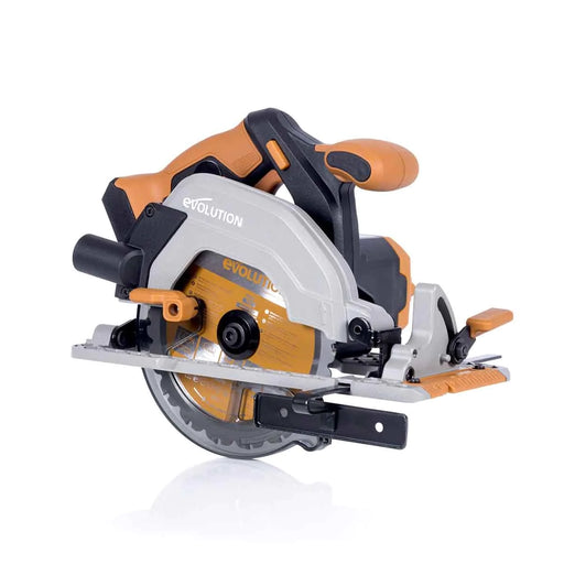 Evolution Cordless 18v EXT Li-Ion R165CCS-Li Circular Saw Inc Multi-Material Blade - Evolution Power Tools