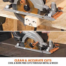 Evolution Cordless 20v EXT Li-Ion R165CCS-Li Circular Saw Inc Multi-Material Blade - Evolution Power Tools