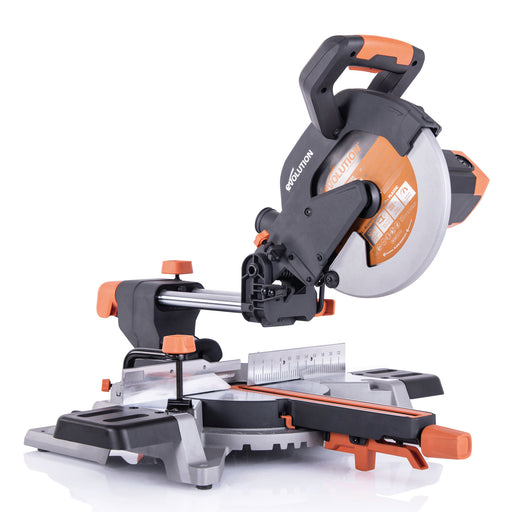 R255SMSL: Sliding Miter Saw With 10 in. Multi-Material Cutting Blade - Evolution Power Tools LLC