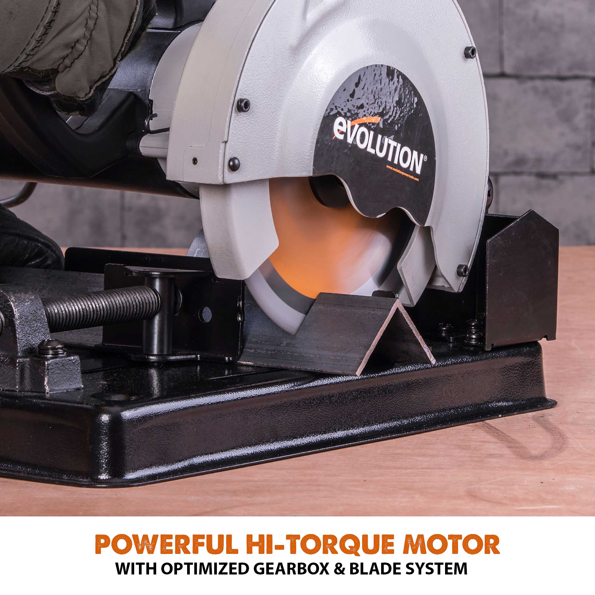 Evolution RAGE4: Multi-Material Cutting Chop Saw With 7-1/4 in. Blade
