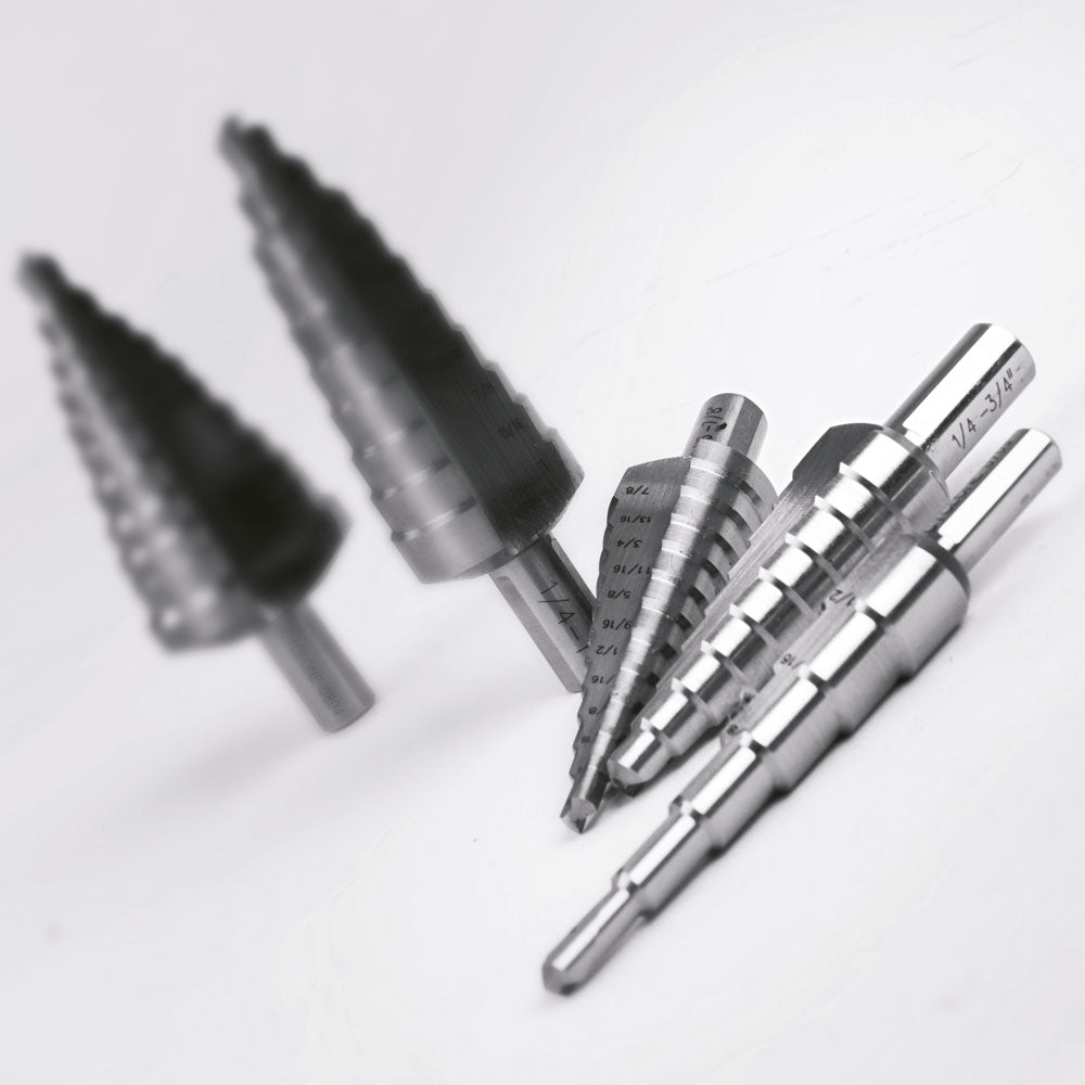 Evolution SD-9: 1/4 to 3/4 in. Straight Flute Step Drill