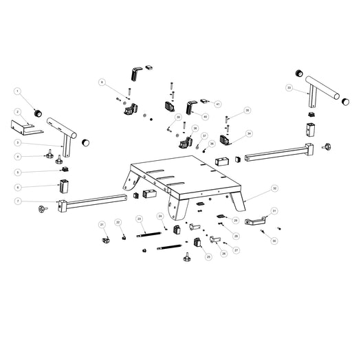 Evolution Chop Saw Stand Spare Parts