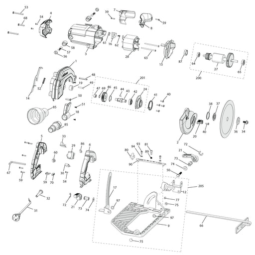 Evolution R185CCS Spare Parts