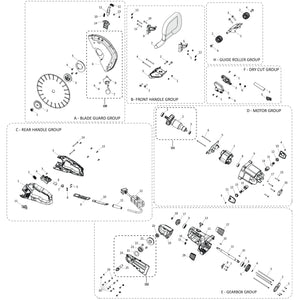 Evolution R300DCT Spare Parts